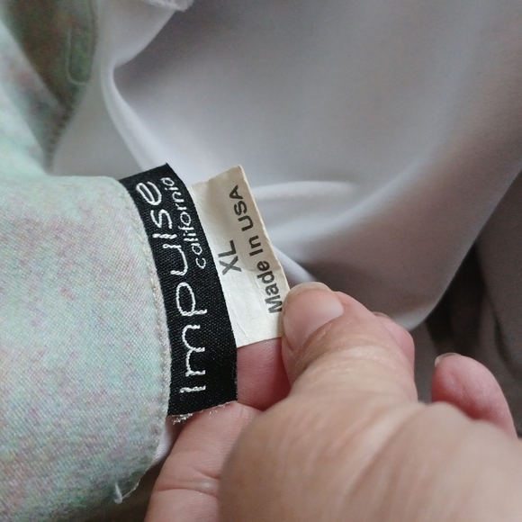 Vintage 90s Impulse California Button Up Jacket XL - Picture 3 of 3